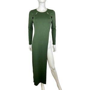 Chic Me Slit Dress & Shorts Set Medium